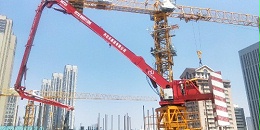 科尼乐重工电梯井内爬式液压布料机：为高层建筑量身定制的布料方案