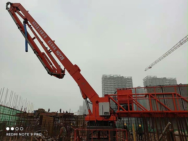 科尼乐重工混凝土布料机