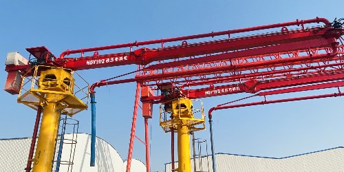 液压驱动，全场景覆盖 —— 科尼乐重工布料机重塑施工效能