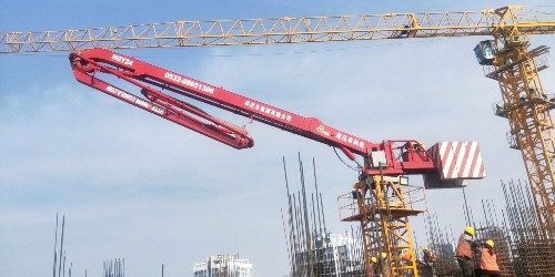 液压布料机还能装进电梯井？很多项目不知道的省地方法