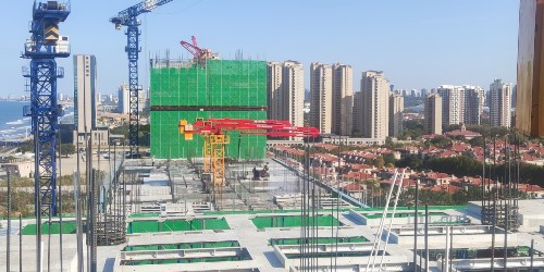 科尼乐重工液压布料机，高层住宅连续施工的稳定支撑