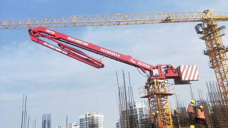 科尼乐重工液压布料机