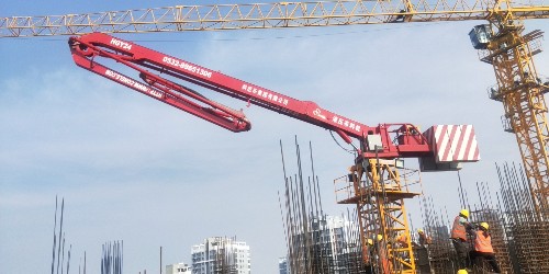 科尼乐重工液压布料机-破解高层建筑施工难题