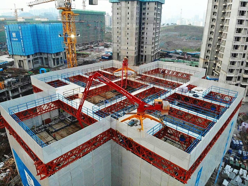 科尼乐重工液压布料机
