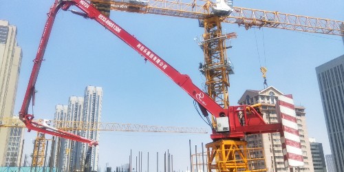 建筑工程“神助攻”液压布料机的奥秘