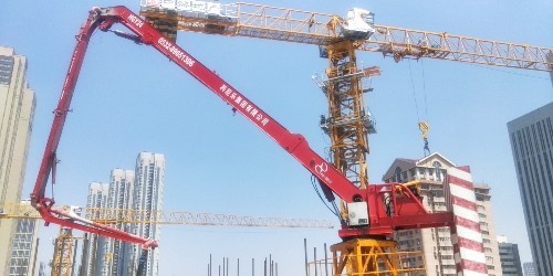 科尼乐重工液压布料机：高强度钢材机身，稳如磐石，布料更平稳
